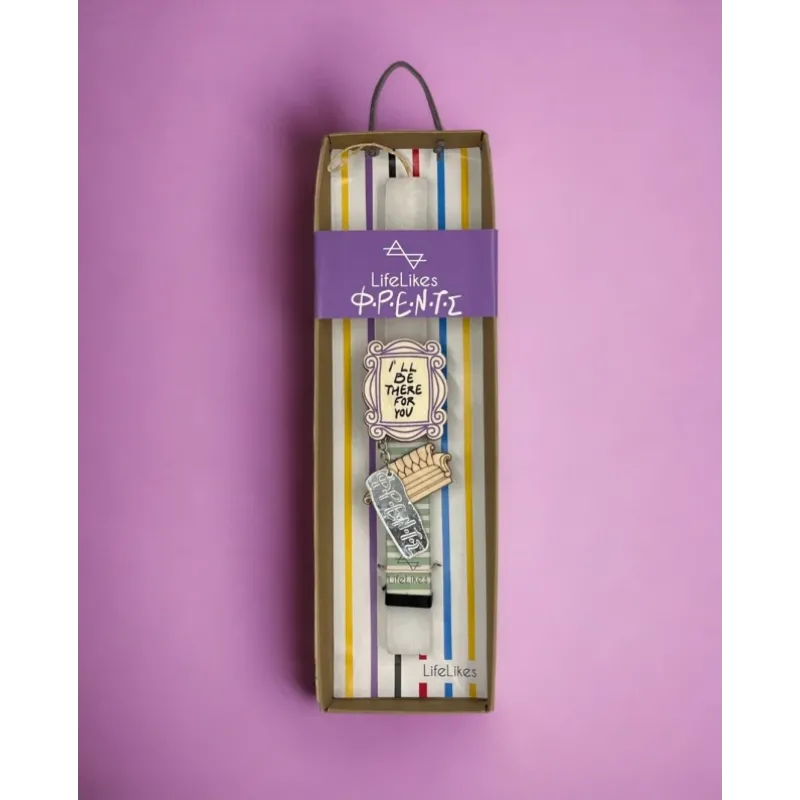 Life Likes - Λαμπάδα Friends Με Μπρελόκ 6731