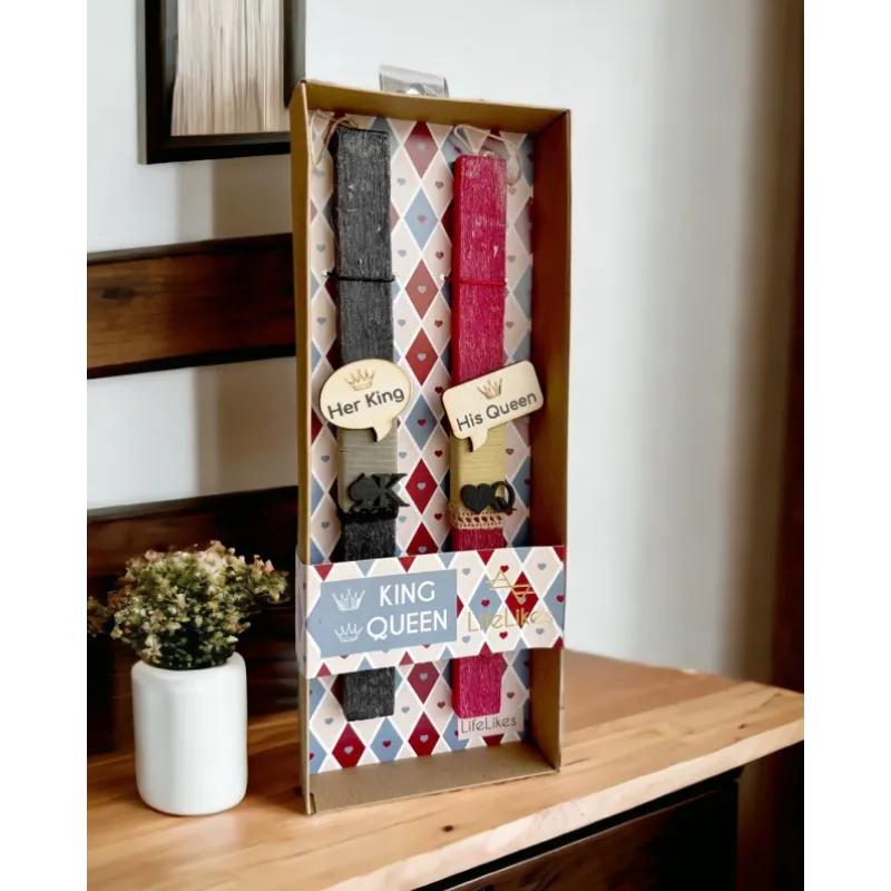 Life Likes - Λαμπάδα King - Queen Σε Κουτί 5806