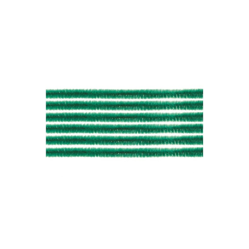 Glorex - Σύρματα Πίπας Green, 10 Pcs 8mm 50 Εκ 63800619