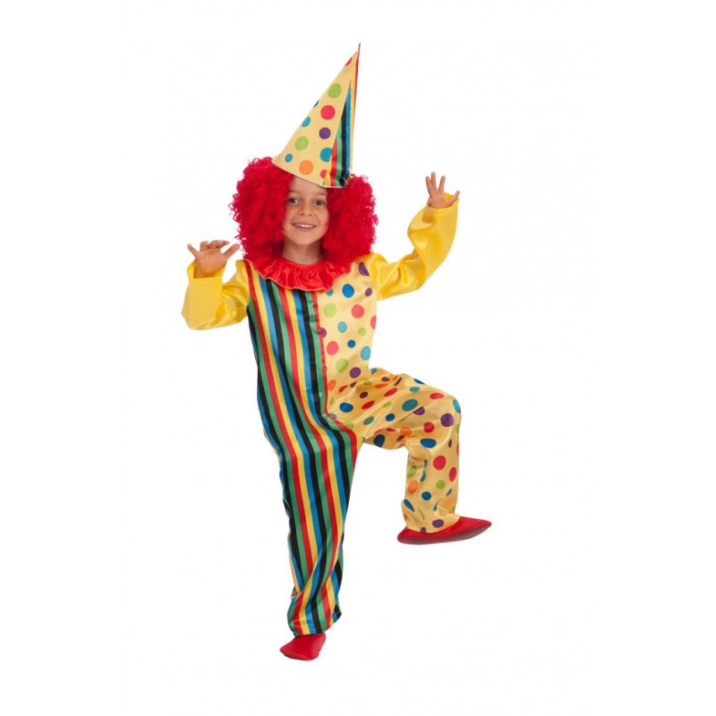 Carnival Toys – Αποκριάτικη Στολή Παιδική, Clown 4 - 7 Ετών 66018