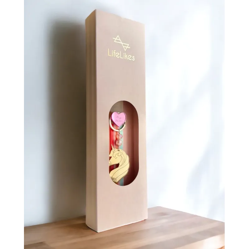 Life Likes - Λαμπάδα Μονόκερος Μπρελόκ, Ροζ 6724