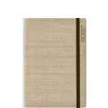 Θεοφύλακτος - Ημερήσιο Ημερολόγιο Kashmir Flat Elastic L 2027, Μπεζ 17.2x24 6962C.D51