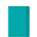 Θεοφύλακτος - Ημερήσιο Ημερολόγιο Kashmir Flat Elastic L 2027, Τιρκουάζ 17.2x24 6962C.D53