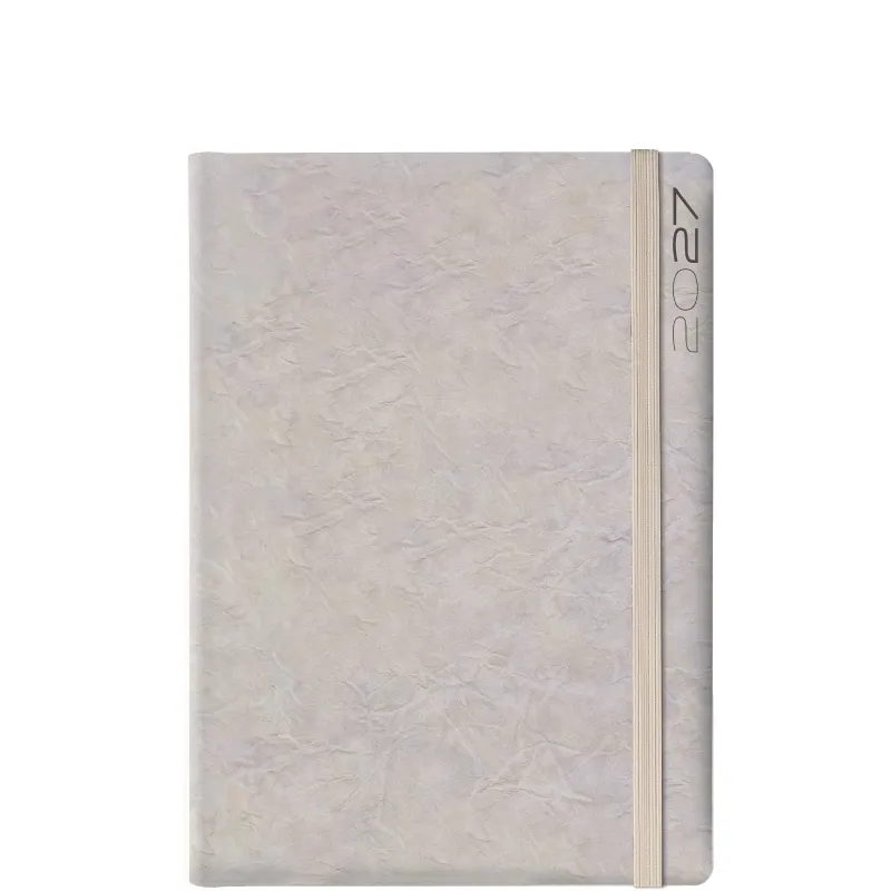 Θεοφύλακτος - Ημερήσιο Ημερολόγιο Marble Elastic L 2027, Πάγου 17.2x24 696E9.D61