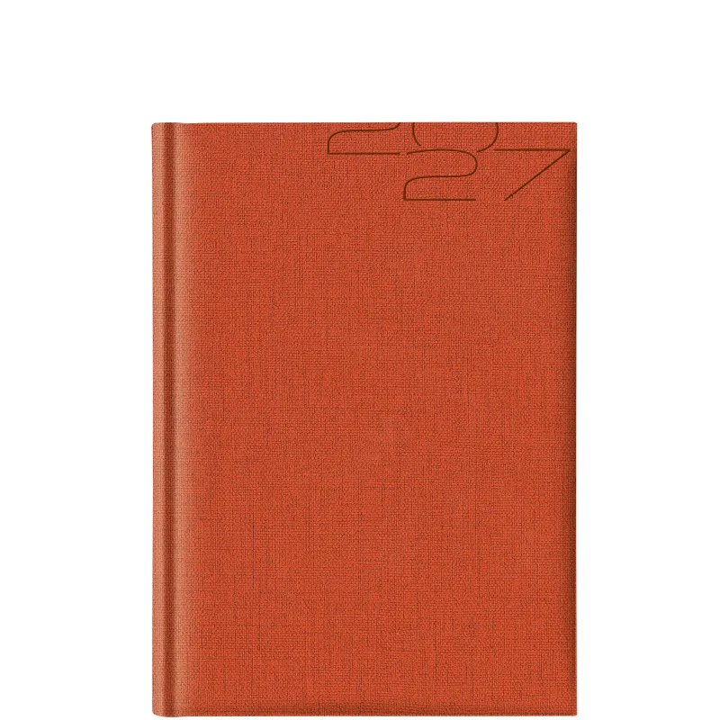 Θεοφύλακτος - Ημερήσιο Ημερολόγιο Cotton Classic L 2027, Πορτοκαλί 17,2x24 696JO.E42