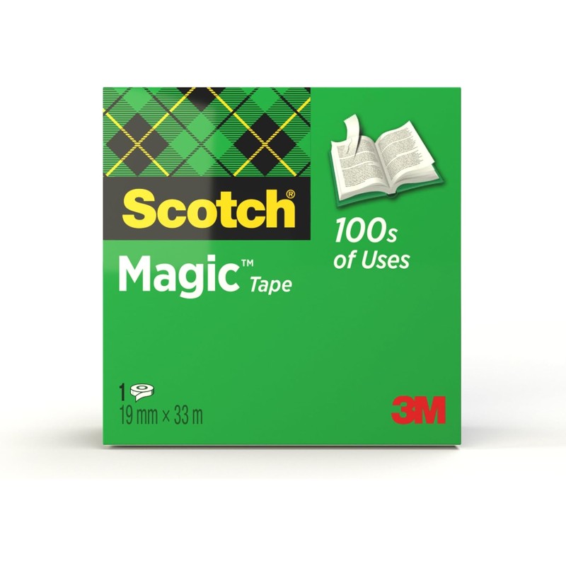 3M - Σελοτέιπ Scotch Magic Γαλακτερό 19mmx33m 34-8727-3123-6