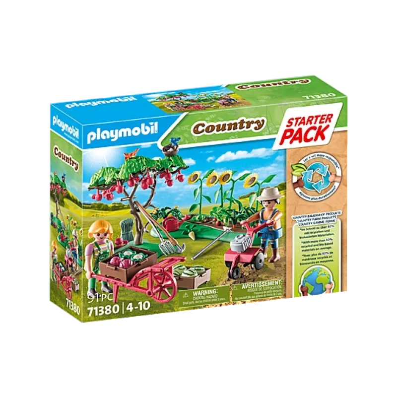 Playmobil Country - Starter Pack, Λαχανόκηπος 71380