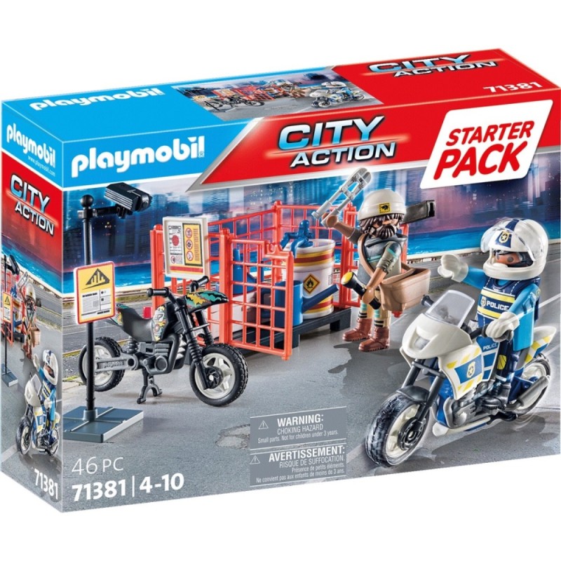 Playmobil Starter Pack - Starter Pack Αστυνομία 71381