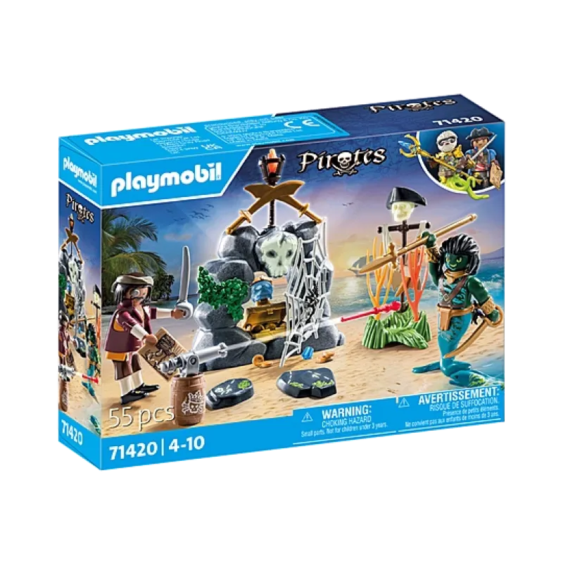 Playmobil Pirates - Πειρατές Και Κυνήγι Θησαυρού 71420