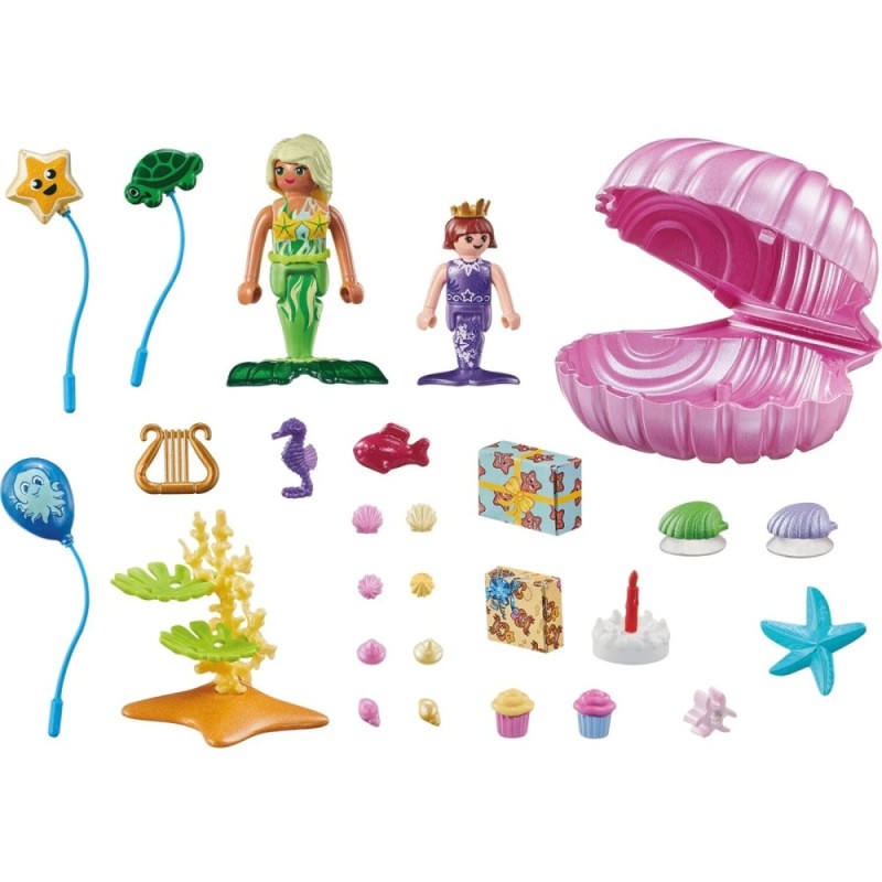 Playmobil Magic - Gift Set, Πάρτυ Γενεθλίων Με Γοργόνες 71446