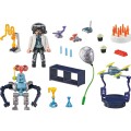 Playmobil City Life - My Life - Gift Set Πάρτυ Στο Eργαστήριο Του Tρελοεπιστήμονα 71450