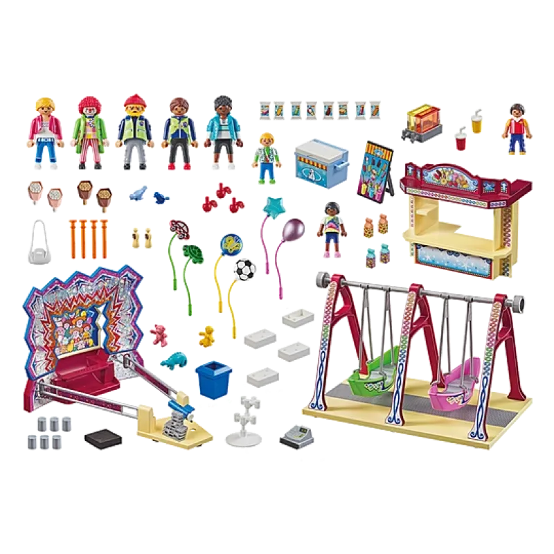 Παιχνιδολαμπάδα Playmobil City Life - My Life, Λούνα Πάρκ 71452