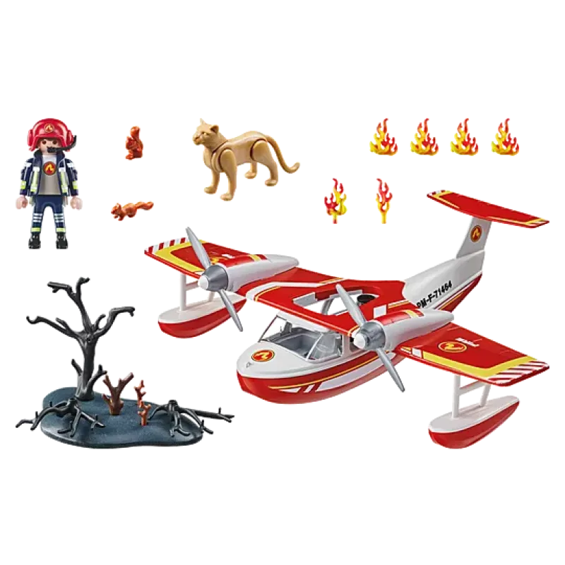 Playmobil City Action - Πυροσβεστικό Υδροπλάνο 71463
