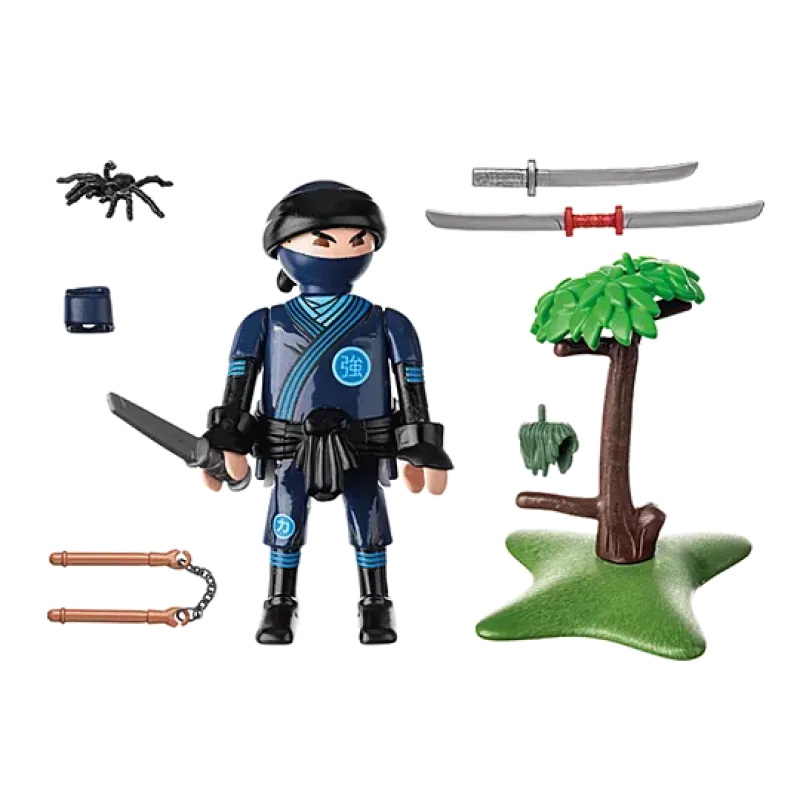 Playmobil Special Plus - Νίντζα Με Εξοπλισμό Μάχης 71481