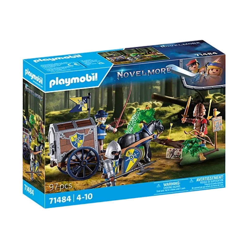 Playmobil Novelmore - Ληστεία Εμπορικής Άμαξας 71484