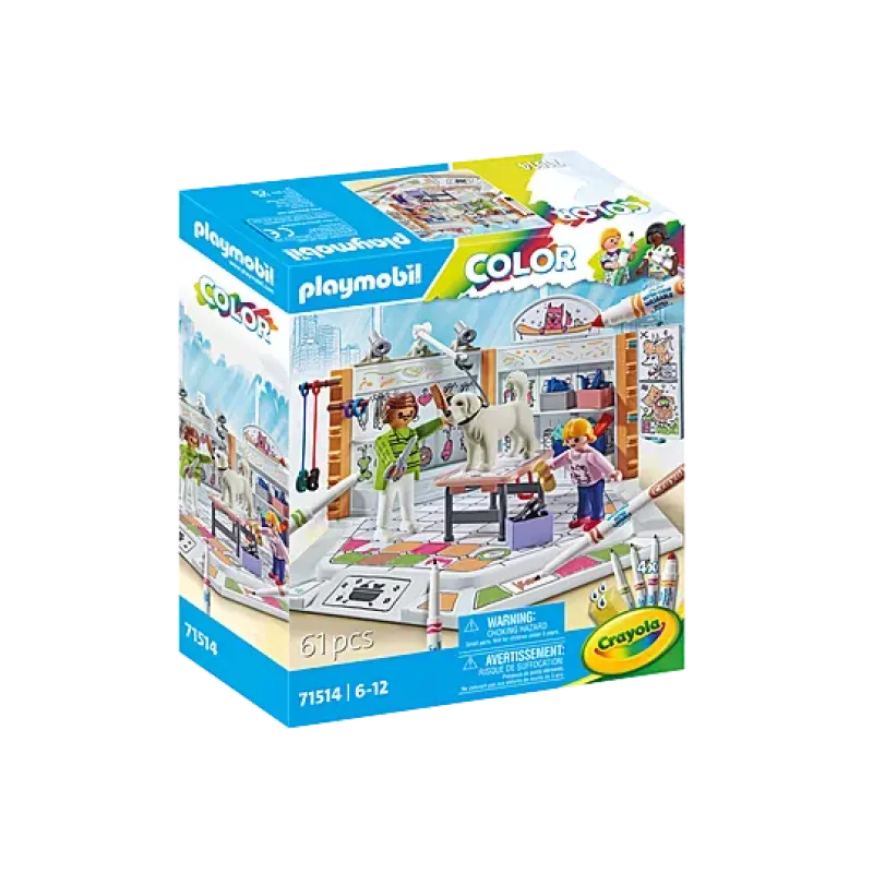 Playmobil Color - Κομμωτήριο Σκύλων 71514