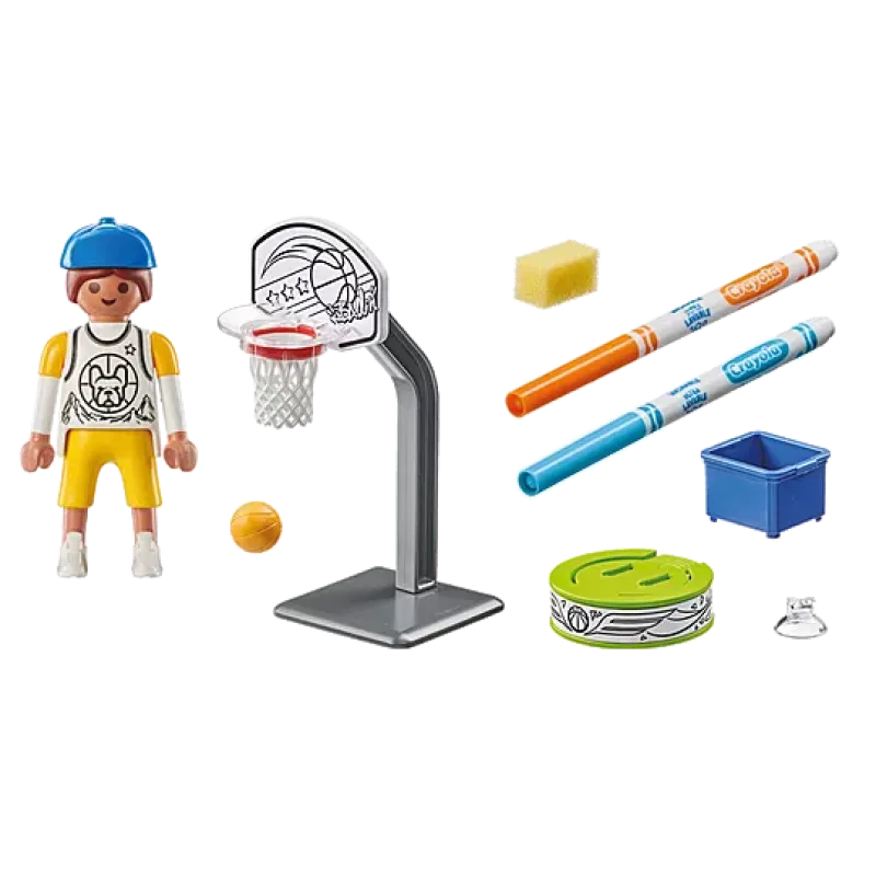 Playmobil Color -  Προπόνηση Μπάσκετ 71516