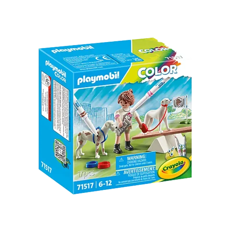 Playmobil Color -  Εκπαίδευση Σκύλων 71517