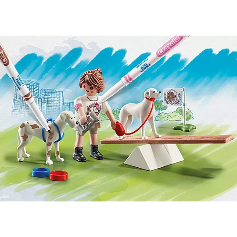 Playmobil Color -  Εκπαίδευση Σκύλων 71517