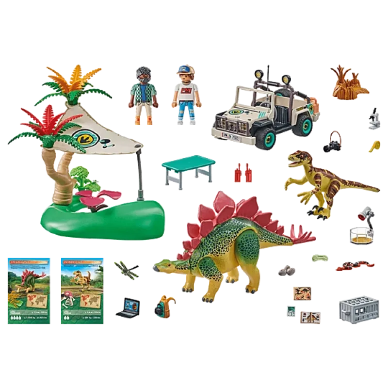 Playmobil Dino - Ερευνητικό Κέντρο Με Δεινόσαυρους 71523