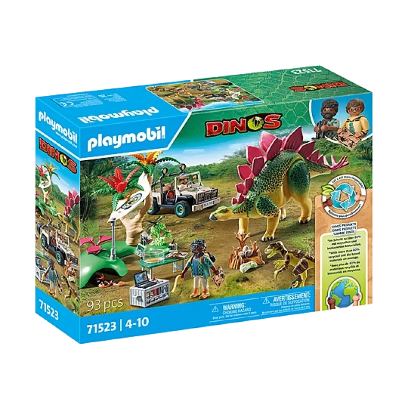 Playmobil Dino - Ερευνητικό Κέντρο Με Δεινόσαυρους 71523