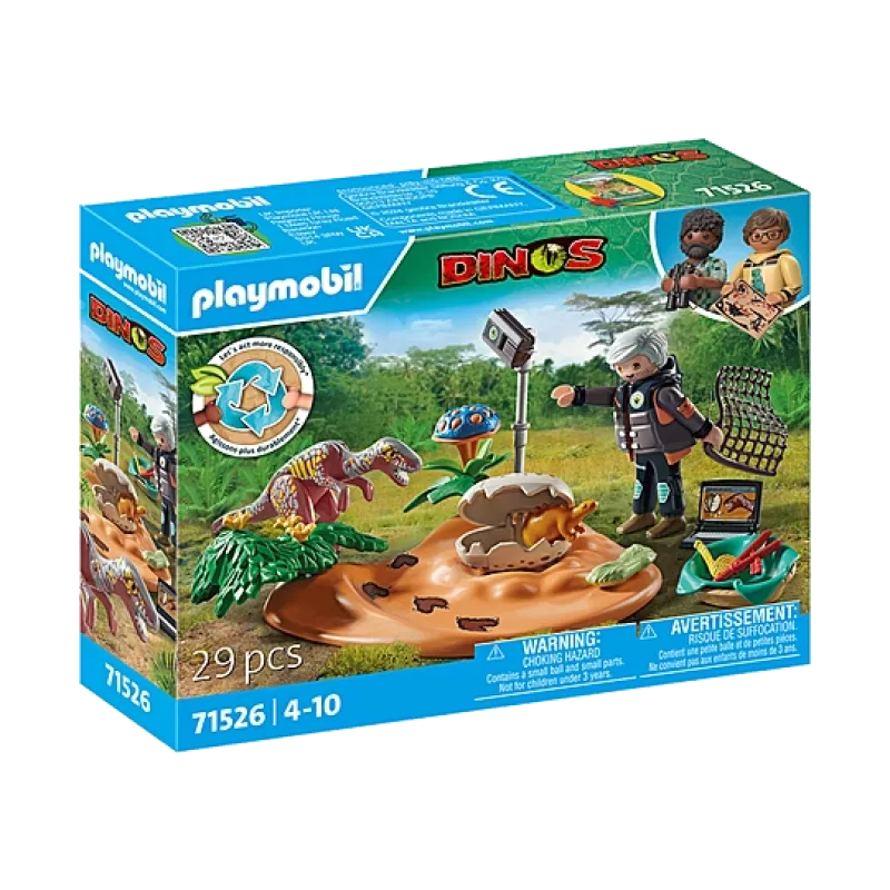 Playmobil Dino - Φωλιά Στεγόσαυρου Και Κλέφτης Αυγών 71526