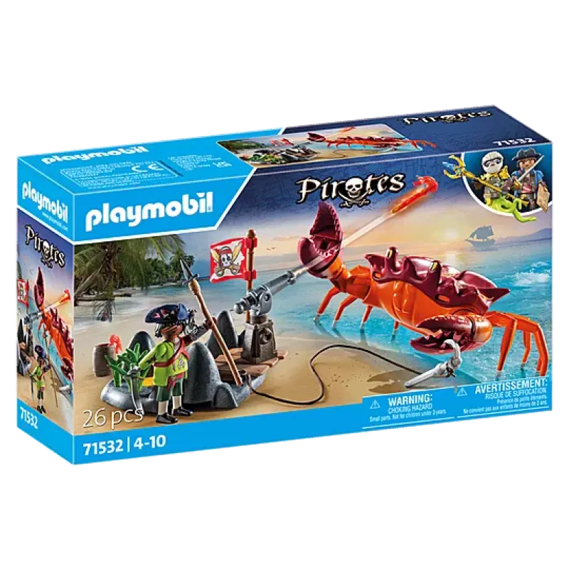 Playmobil Pirates - Μάχη Με Τον Γιγάντιο Κάβουρα 71532