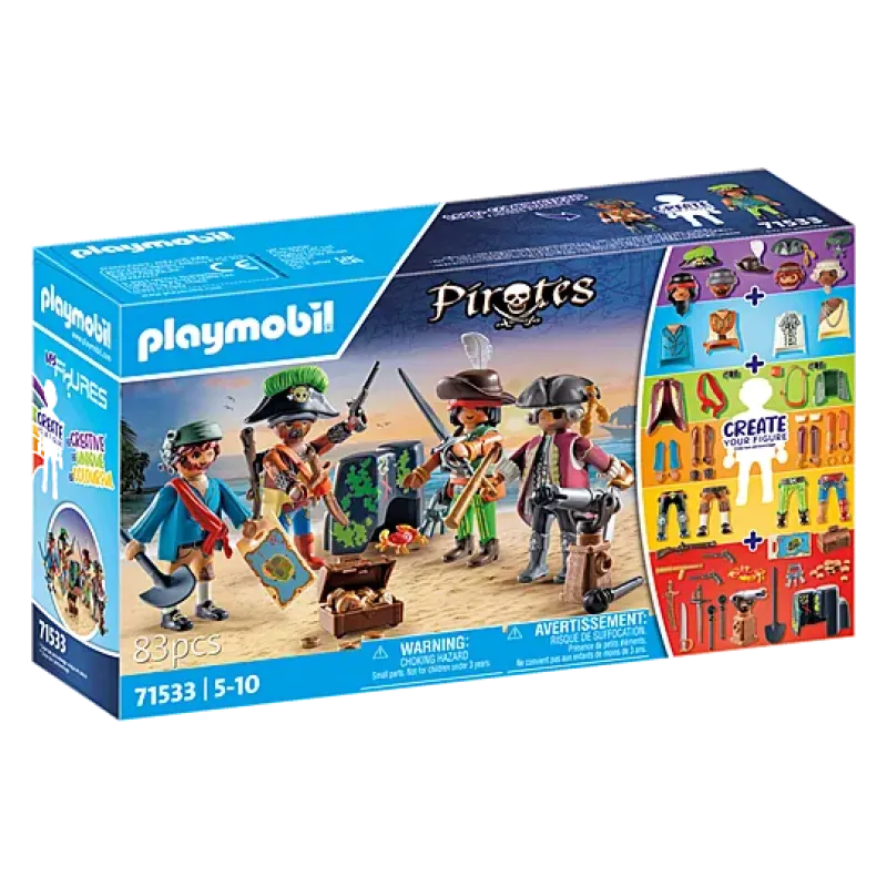 Playmobil Pirates - My Figures, Πειρατές 71533