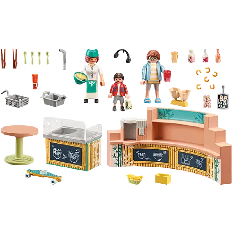 Playmobil City Life - My Life - Fast Food 71538