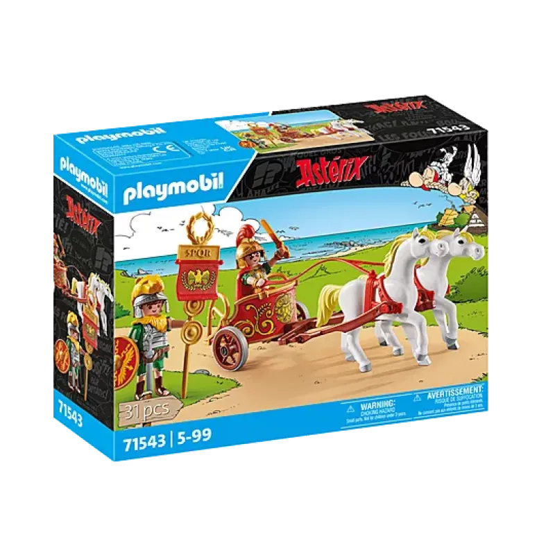 Playmobil Asterix - Ρωμαϊκή Άμαξα 71543