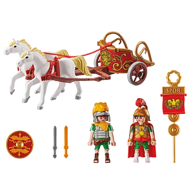 Playmobil Asterix - Ρωμαϊκή Άμαξα 71543