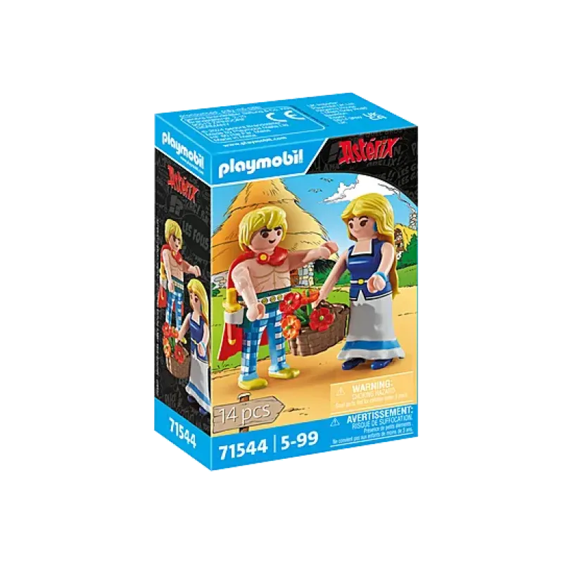 Playmobil Asterix - Τραγικομίξ Και Φαλμπαλά 71544