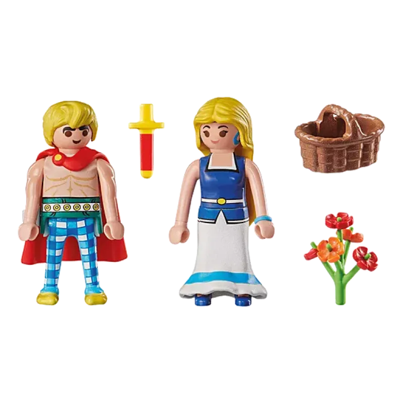 Playmobil Asterix - Τραγικομίξ Και Φαλμπαλά 71544