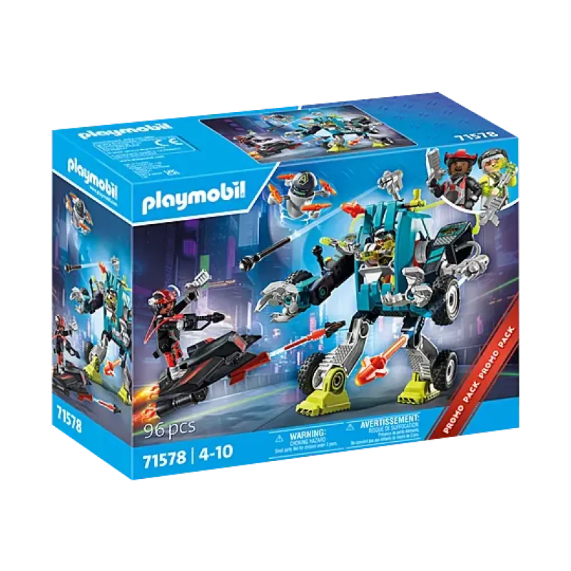 Playmobil Space - Ρομπότ Εναντίoν Ανεμόπτερου 71578