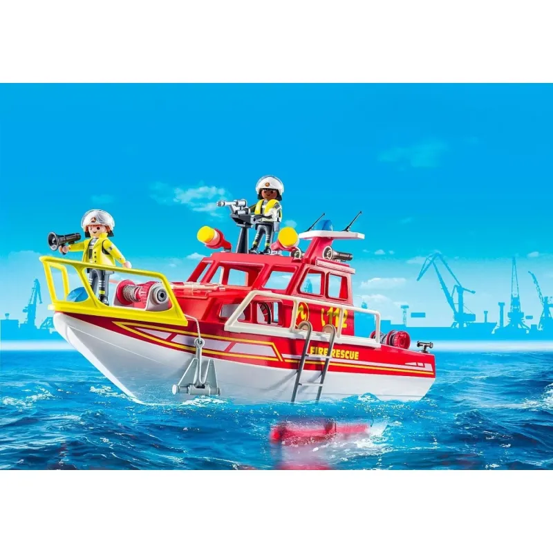 Playmobil Action Heroes - Πυροσβεστικό Σκάφος Διάσωσης 71598