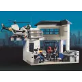 Playmobil Action Heroes - Αστυνομικό Τμήμα Με Περιπολικό Και Ελικόπτερο 71602