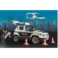 Playmobil Action Heroes - Αστυνομικό Τμήμα Με Περιπολικό Και Ελικόπτερο 71602