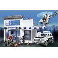 Playmobil Action Heroes - Αστυνομικό Τμήμα Με Περιπολικό Και Ελικόπτερο 71602