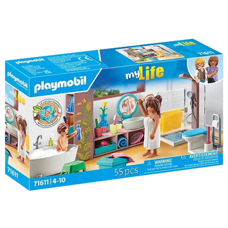 Playmobil City Life - My Life - Μοντέρνο Λουτρό 71611