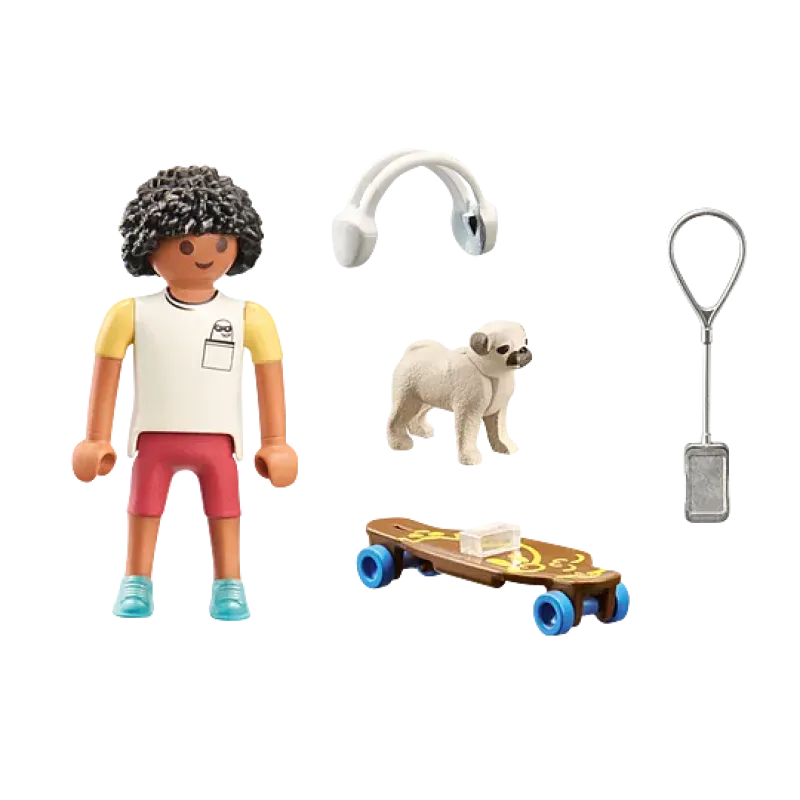 Playmobil My Life - Αγοράκι Με Σκύλο 71612