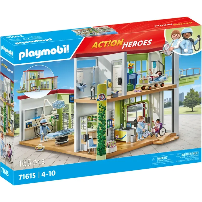 Playmobil Action Heroes - Ιατρικό Κέντρο 71615