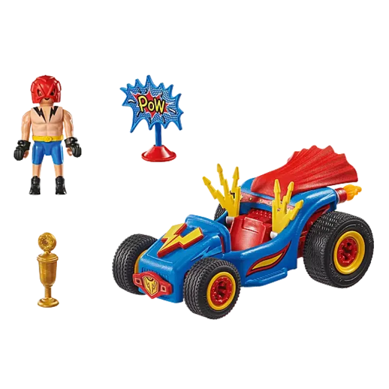 Playmobil Funstars - Crazy Kart Υπερήρωας 71632