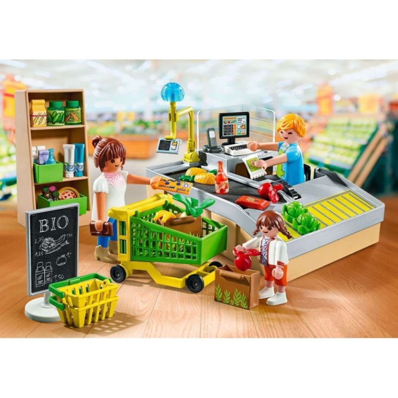 Playmobil My Life - Ταμείο Βιολογικού Καταστήματος 71648