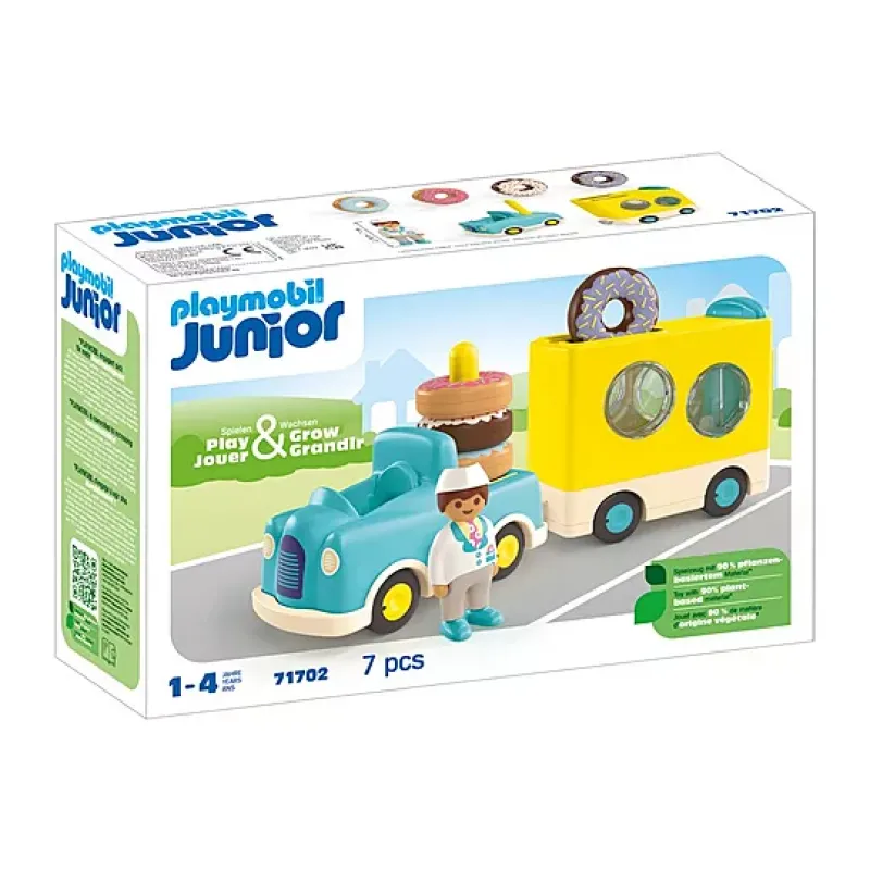 Playmobil Junior - Φορτηγάκι Ντόνατ 71702