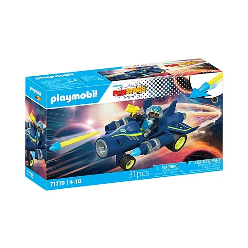 Playmobil Funstars - Crazy Kart, Αεριωθούμενο Όχημα 71719
