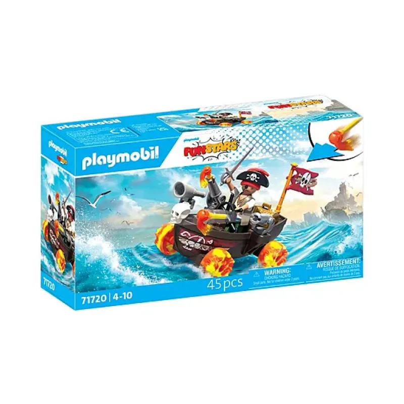 Playmobil Funstars - Crazy Kart, Πειρατής 71720