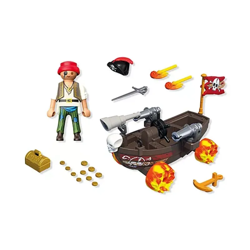 Playmobil Funstars - Crazy Kart, Πειρατής 71720