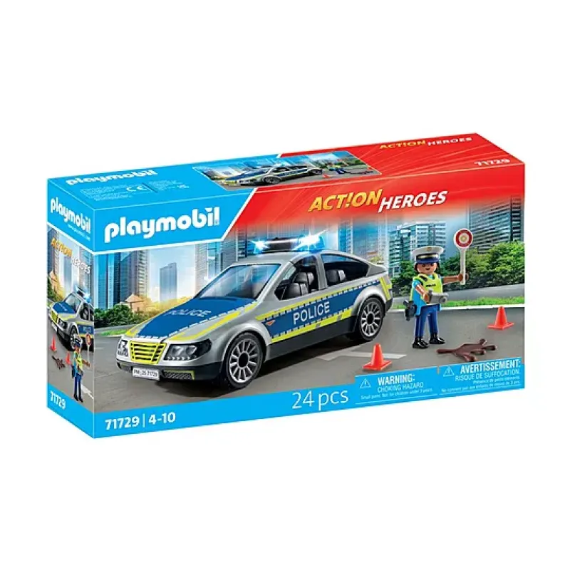 Playmobil Action Heroes - Περιπολικό Όχημα Αστυνομίας 71729