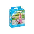 Playmobil My Life - Γυναίκα Με Τσιουάουα Και Καλάθι 71737