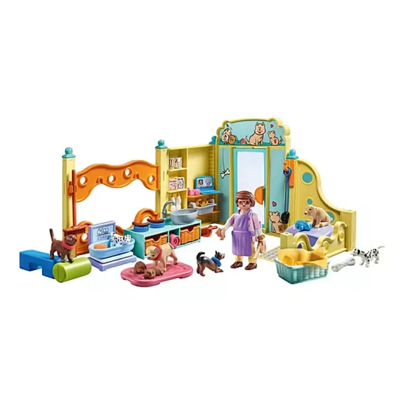 Playmobil My Life - Σταθμός Φροντίδας Κουταβιών 71743